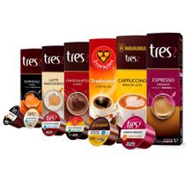 Kit Café E Bebida Cremosa Três Corações - 60 Cápsulas