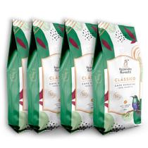 Kit Café Especial Fazenda Floresta Clássico em grãos 4 pacotes de 250g