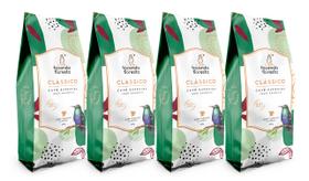 Kit Café Especial Fazenda Floresta Clássico Moído 4 pacotes de 250g