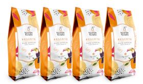 Kit Café Especial Fazenda Floresta Reserva em grãos 4 pacotes de 250g Kit Café Especial Fazenda Floresta Reserva em grãos 4 pacotes de 250g