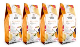 Kit Café Especial Fazenda Floresta Reserva Moído 4 pacotes de 250g Kit Café Especial Fazenda Floresta Reserva Moído 4 pacotes de 250g