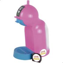 Kit Café Expresso Cafeteira + 1 Cápsula Kids Brinquedo Infantil Zucatoys