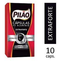 Kit café pilão nespresso 12 extraforte 50 cápsulas