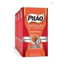 Kit café pilão nespresso 7 tradicional 30 cápsulas