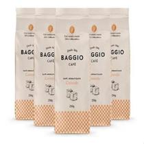 Kit café torrado e moído aroma caramelo 1250g baggio