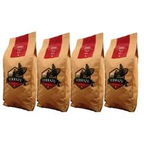 Kit Café Torrado em Grãos Terrazu Gourmet 100% Arábica 4kg