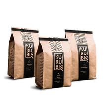 Kit Café Torrado Grão 250G - 3 Unidades - CAFÉ KURUBI