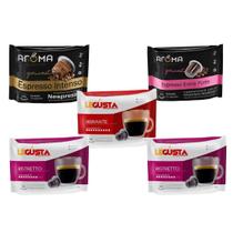 kit Cafés Economia Intensos - 50 cápsulas compatíveis