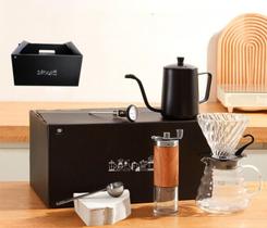 Kit cafeteira Com Chaleira e Moedor Manual de Café 7 peças Kit cafeteira Com Chaleira e Moedor Manual de Café 7 peças