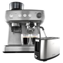 Kit Cafeteira Espresso Xpert e Torradeira Inox Oster