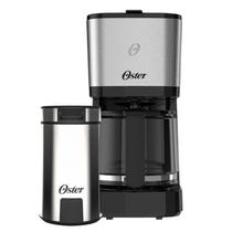 Kit Cafeteira Inox 1,2L e Moedor de Café Oster Kit Cafeteira Inox 1,2L e Moedor de Café Oster