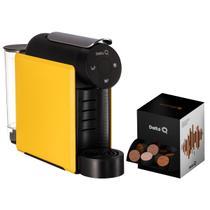 Kit Cafeteira Mini Qool + Pack 100 Cápsulas Delta Q AromatiQ