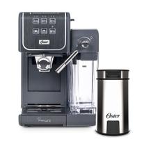 Kit Cafeteira PrimaLatte Touch e Moedor de Café Oster Kit Cafeteira PrimaLatte Touch e Moedor de Café Oster
