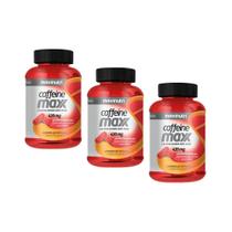 Kit Caffeine Maxx 420mg c/ 360 Cps Redutor De Gordura Maxinutri