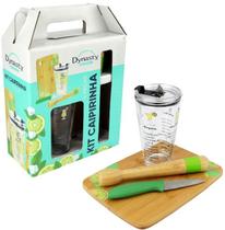 Kit Caipirinha 4 pecas 400ml Dynasty