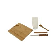 Kit caipirinha 5 peças bamboo - mor