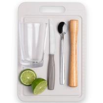 Kit caipirinha 5 pecas brinox 2348/499