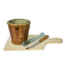 Kit Caipirinha Bambu 4pcs Lemis Kit Caipirinha Bambu 4pcs Lemis