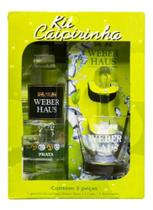 Kit Caipirinha Cachaça Weber Haus Prata 700ml