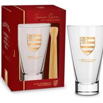 Kit Caipirinha Long Serie Ouro Flamengo 400ml Kit Caipirinha Long Serie Ouro Flamengo 400ml