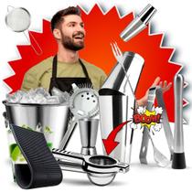 Kit Caipirinha Profissional Completo Para Coquetéis E Drinks