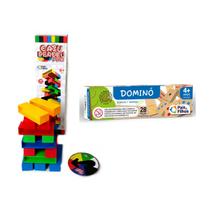 Kit Caiu Perdeu Pro e Domino - Jogos Infantis Educativos Jogos Pedagogicos