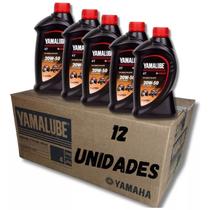 Kit caixa 12 litro óleo 20w50 4t yamalube mineral original atacado lojista