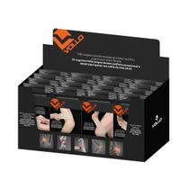 Kit Caixa 24 Suportes Faixas Elásticas Ajustáveis Munhequeiras Cotoveleiras Joelheiras Tornozeleiras Vollo