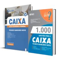 Kit caixa apostila tecnico bancario novo + 1000 questões - SOLUÇÃO CONCURSOS