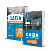 KIT Caixa Apostila Técnico Bancário + Questões Comentadas - EDITORA SOLUÇÃO