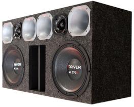 Kit Caixa Automotiva 2 De 12 Dispara Alarme Top Taramps Kit Caixa Automotiva 2 De 12 Dispara Alarme Top Taramps