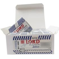 Kit Caixa Com 2000 Lâminas Para Barbear Meia Lord Platinum Profissional e Atacado