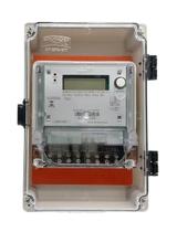 kit Caixa Com Dobradiças e Medidor Trifásico Vector 3PA - Bivolt