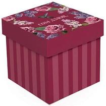 Kit Caixa Cubo Brigitte G 17x17x17cm - 10 Un