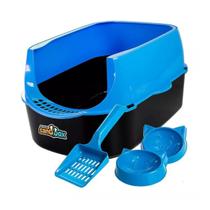 Kit Caixa de Areia para Gatos Furba Alta Premium- Dogcompany