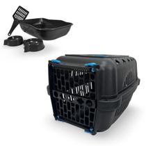 Kit Caixa de areia para gatos pet caixa de Transporte gato grande banheiro sanitario higienico furba Kit Caixa de areia para gatos pet caixa de Transporte gato grande banheiro sanitario higienico furba