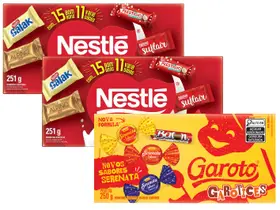 Kit Caixa de Bombom Nestlé Especialidades 251g