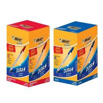 Kit Caixa de Caneta Esferográfica Cristal 1.0mm 100 Unidades Azul e Vermelho - Bic Kit Caixa de Caneta Esferográfica Cristal 1.0mm 100 Unidades Azul e Vermelho - Bic