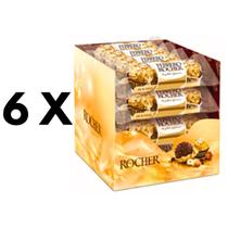 Kit Caixa De Chocolate Bombom Ferrero Rocher - 6 Caixas
