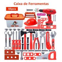 Kit Caixa de Ferramentas e Acessórios - Brinquedo Diversos Modelos