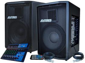 Kit caixa de som 10 400w datrel mesa bluetooth profissional Kit caixa de som 10 400w datrel mesa bluetooth profissional