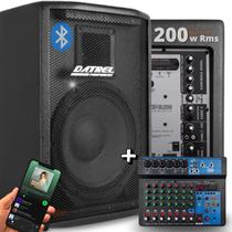 Kit Caixa de Som AT 10-200w + Mesa de Som 8 canais MXT Kit Caixa de Som AT 10-200w + Mesa de Som 8 canais MXT