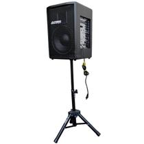 Kit caixa de som ativa datrel 10" 200w e tripé datrel prof Kit caixa de som ativa datrel 10" 200w e tripé datrel prof