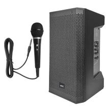 Kit Caixa De Som Ativa Recarregável Bluetooth Com Microfone De Mão Dinâmico Kit Caixa De Som Ativa Recarregável Bluetooth Com Microfone De Mão Dinâmico