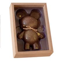Kit Caixa e Forma para Urso Grande de Chocolate Kit Caixa e Forma para Urso Grande de Chocolate
