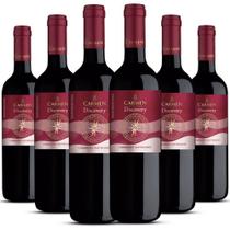 Kit Caixa Fechada 6 Garrafas Carmen Discovery Cabernet Sauvignon