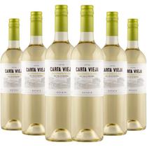 Kit Caixa Fechada 6 Vinhos Branco Carta Vieja Sauvignon Blanc Kit Caixa Fechada 6 Vinhos Branco Carta Vieja Sauvignon Blanc
