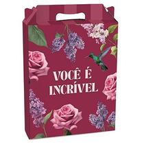 Kit Caixa Maleta Retangular Vertical Brigitte P 15x6x18cm - 10 Un