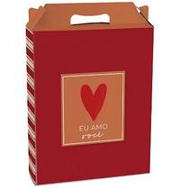 Kit Caixa Maleta Retangular Vertical Season Love G 21x7,5x26cm - 10 Un