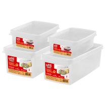 Kit Caixa Organizadora 2un Mini + 2un Pequena Frutas Verduras Ordene